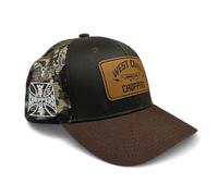 Gorra De Camionero WCC Hunter Marrón/Camuflaje Talla Única