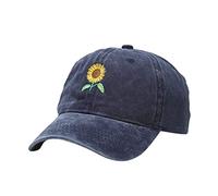 Gorra de camuflaje para exteriores, pesca, caza, senderismo, baloncesto, gorra de béisbol de algodón con agujero en la parte superior, azul marino, Talla única