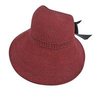 Gorra de ciclismo para mujer, gorra de playa, gorra de béisbol, gorras pequeñas, rosso, Talla única