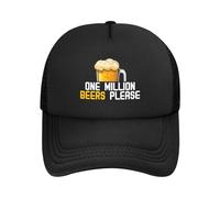 Gorra de Deportes, Un millón de Cervezas, por Favor Gorra Deportiva Clásica, Casual Sombrero Ocio para Deportes Pesca Hombre