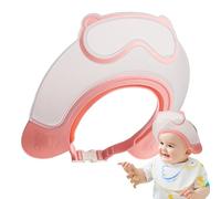 Gorra de fiesta de bebé impermeable ajustable - Visor de baño para niños pequeños | - Accesorios de baño para niñas Champú Lavado de pelo