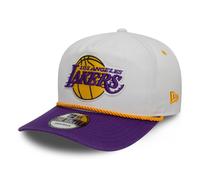 Gorra de golf lavada de la NBA para hombre New Era ~ LA Lakers blanco