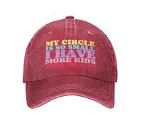 Gorra de Golf, Mi círculo es Tan pequeño Que Tengo más Que Amigos Trucker Gorra Unisex, Moda Sombrero Ocio para Mujer Running Deportes