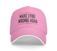 Gorra de Golf Que mentir vuelva a Estar Mal (Declarar Que mentir está Mal) - Protesta por la Democracia - Anti traidor - Go