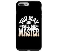 Gorra de graduación Mastered it You May Call Me Master 2025 Carcasa para iPhone 7 Plus/8 Plus