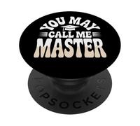 Gorra de graduación Mastered it You May Call Me Master 2025 PopSockets PopGrip Adhesivo