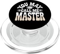 Gorra de graduación Mastered it You May Call Me Master 2025 PopSockets PopGrip para MagSafe