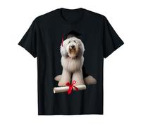 Gorra de graduación para perros Komondor Camiseta
