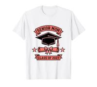 Gorra de graduación Senior Mom Class of 2027 Camiseta