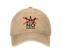 Gorra de Hombre, Gorra de béisbol Casual No Kings Logo Gorra de Camionero de Verano Gorra Ajustable KPOP Rock Snapback Snapback Regalo Gorras de béisbol clásicas para Hombres