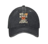 Gorra de Hombre, Gorra de béisbol No Kings Protest Sun, Pareja de Mujeres con Estampado Gorra de Camionero Regalo Divertido para Gimnasio al Aire Libre y Sombrero Snapback