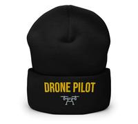 Gorra De Invierno Drone Pilot - Gorra De Invierno Piloto Drone, Negro , 30