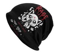 Gorra de Invierno Unisex Aggretsuko Agresiva Retsuko Karaoke Rabia Mood Gorras de Punto Gorras de Punto Hip Hop Esquí Skullies Gorros Gorros Regalos de Gorra elástica cálida