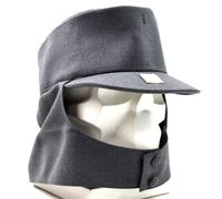 Gorra de lana auténtica del ejército finlandés M65, gris, Talla única