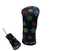 Gorra de madera de conductor, manga de club de alta calidad, elegante envoltura para la cabeza, carcasa protectora de hierro de golf vintage, funda para cabeza de de golf, forro interior de