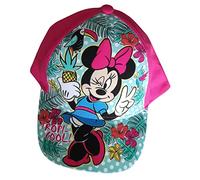 Gorra de Minnie Mouse de Disney Tropi-Cool! Rosa para niños, niñas y niños (as3, Numeric, Numeric_54, rosa), Rosa., 54 cm