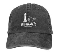 Gorra de Navidad Unisex Color Puro Sombreros de papá Jugador de Jaque Mate Sombrero de Mujer Visera Solar Gorras de béisbol Piezas de Queso Gorra con Visera Regalos