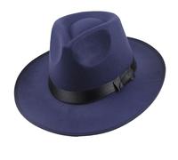 Gorra de otoño para hombre y mujer, sombrero panamá, sombrero para el sol | (azul marino, talla única)