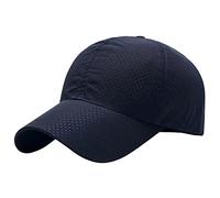 Gorra de papá para hombres y mujeres, gorra de camionero de algodón ajustable de perfil bajo, gorras Armadillo Hat Co, azul marino, Talla única