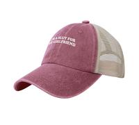 Gorra de papá Soy una Puta para mi Novia, Gorra de Camionero para Hombre, Gorras de Malla de Moda para Verano, Color Negro