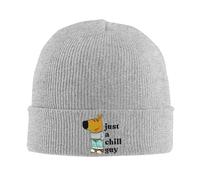 Gorra de Punto Retro Soy Solo un Chico Tranquilo Gorro de Invierno cálido Unisex Callejero Palabras graciosas para Hombres Regalos para Acampada al Aire Libre Senderismo