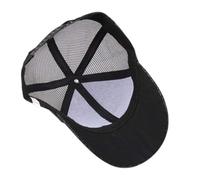 Gorra de satén cola de caballo mujeres desordenado sombrero snapback gorras brillante gorra de penitencia gorra viva, Negro , 54