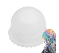 Gorra de silicona para resaltar el cabello, gorro reutilizable para teñir el cabello, gorras perforadas reutilizables, para teñir el cabello, para mujeres y hombres