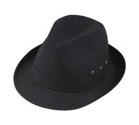 Gorra de taxi unisex clásica - Hombre de los años 20, gorra de jazz casual con banda, accesorios de disfraz gorro de Tooth para hombre, Le Noir, 104 cm