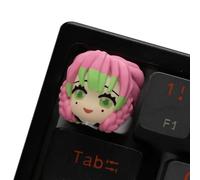 Gorra de teclado de anime, Kanroji Mitsuri, Kochou Shinobu, Tokitou Muichirou, tapa de teclado mecánico, accesorios de resina para juegos (solo teclas)
