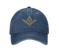 Gorra De Trabajo Plaza Masónica del Ojo Vidente De La Providencia Protector UV Sol Gorra De Malla Transpirable Sombreros De Pesca para Deportiva Mujeres Golf