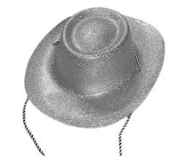 Gorra de vaquero para despedida de soltera, club nocturno, sombrero plano para despedida de soltera, ajustable, para carnaval, celebración, ala ancha para festivales
