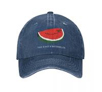 Gorra De Verano Informal - Vintage This Is Not A Sandía Palestina Gorra De Béisbol, Sombrero De Papá Ajustable Envejecido para Hombres Y Mujeres Sombreros De Sol con Protección UV Al Aire Libre,