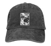 Gorra de Verano Sun Visor DENJI Hip Hop Gorras Chainsaw Man Anime Cowboy Hat Peaked Trucker Dad Hats
