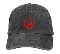Gorra de Verano Visera de Sol Gorras comunistas de Hip Hop Unión de Repúblicas Socialistas Soviéticas Sombrero de Vaquero Sombrero de Punta
