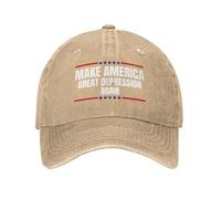 Gorra De Visera Hagamos Que Estados Unidos Vuelva A Ser Una Gran Depresión Secado Rápido Casual Sombrero Informal Sombrero Verano para Hombre Senderismo Running