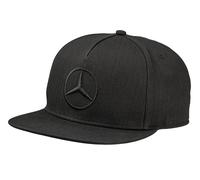 Gorra De Visera Plana Original Para Hombre Mercedes-Benz "Negro" Nueva OVP