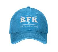 Gorra De Visera RFK Robert F. Kennedy Jr. para Presidente 2024 Gorra Deportiva Ajustable Running Gorros Informal para Golf Hombre Deportes