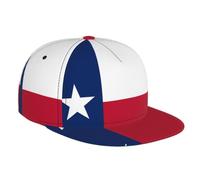 Gorra deportiva de la bandera de Texas, gorra de béisbol ajustable, adecuada para viajes y uso diario, color negro