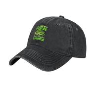Gorra Deportiva Me Gustan Los Pepinillos Quizás A 3 Personas Gorra Trucker Sun Protection Vintage Sombrero para Deportes Golf Pesca