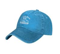 Gorra Deportiva Me Tomó 92 Años Lucir Así De Bien 92 Cumpleaños Trucke 2024 Mamá Ajustable Aire Libre Cap Retro Sombrero Verano para Dia del Padre Senderismo Tenis