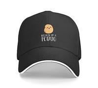 Gorra Deportiva Porque Soy Una Patata Gorra Dad Transpirable Running Gorros Portátil para Hombre Mujer Pesca