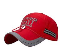 Gorra deportiva reflectante para hombre A Running Dry 360 The Hat for Quick Flashback Gorras de béisbol 6 mm Pro Shop, rosso, Talla única