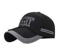 Gorra deportiva reflectante para hombre A Running Dry 360 The Hat for Quick Flashback Gorras de béisbol 6 mm Pro Shop, Negro, Talla única