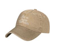 Gorra Deportiva Sé Un Buen Ser Humano Vintage Sombrero Verano Transpirable Sombrero para El Sol para Tenis Unisex Exteriores