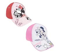 CERDÁ LIFE'S LITTLE MOMENTS diseño Exclusivo y Licencia Oficial - Gorra Disney cómoda para Uso Diario, Minnie Red, Talla Unica Unisex niños