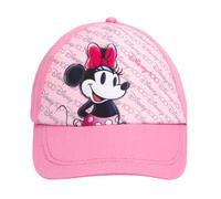 Gorra Disney Minnie Mouse para niña - Gorra Infantil Gorra de béisbol protección Solar Ajustable Rosa