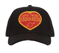 Gorra DSQUARED2 Icon Love Twins Corazón Parche