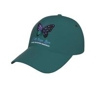 Gorra El Sol Fe Esperanza Amor Mariposa Prevención del Suicidio Concientización Casual Gorra Clásico Sombrero para Tenis Invierno Verano
