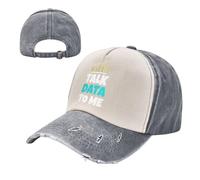 Gorra El Sol Háblame De Datos Unisex Gorras De Béisbol Ajustable Sombrero para Verano Invierno Mujeres