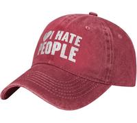 Gorra El Sol Odio A La Gente Gorra Beisbol Moda Running Gorros Transpirable para Senderismo Unisex Exteriores